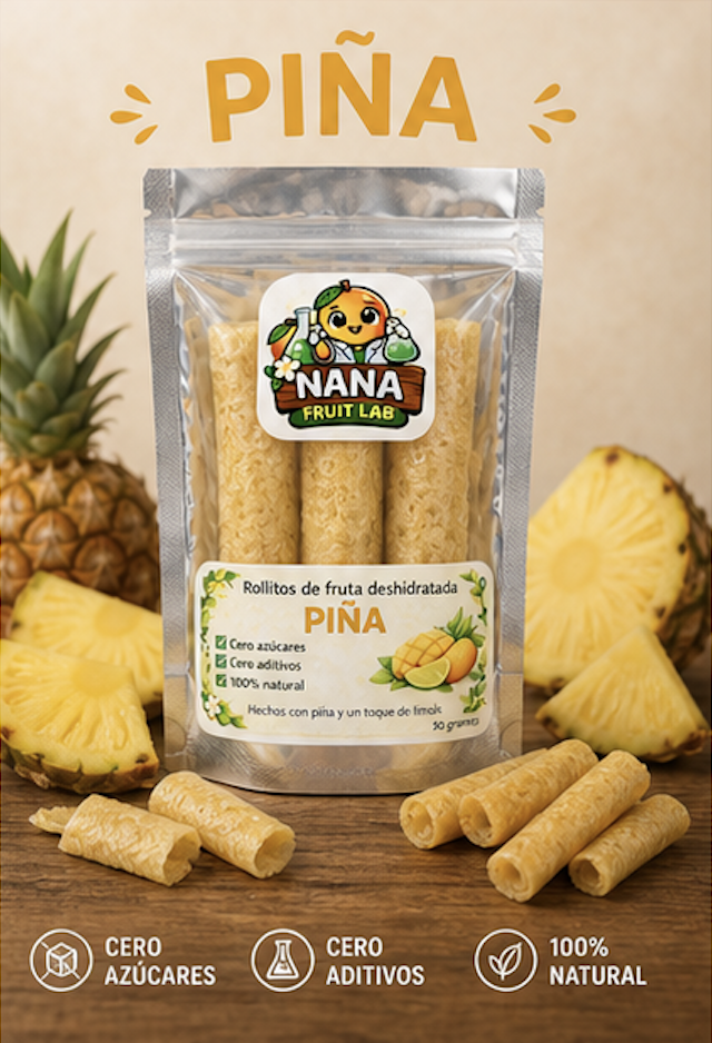 Frit Lab Nana Fruit Lab — Snacks naturales de fruta